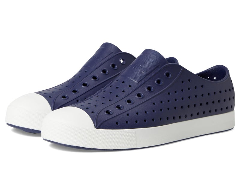 Native Shoes Unisex-Adult Jefferson Lightweight Fashion Sneaker, Regatta Blue/Shell White, 3 Men/5 Women - Image 3